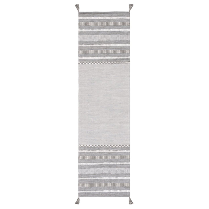 SAFAVIEH Montauk MTK215F Handwoven Grey / Ivory Rug Image 9