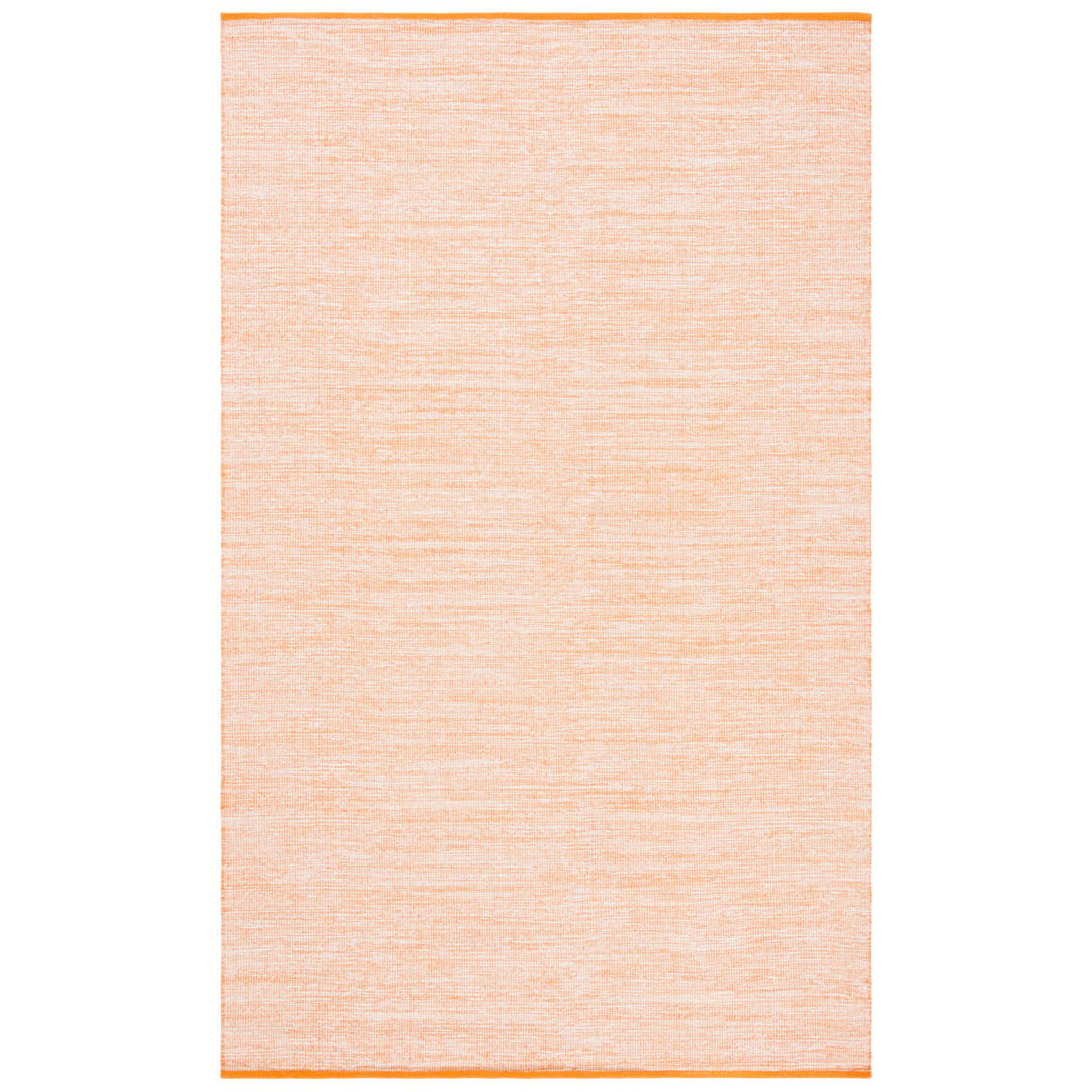 SAFAVIEH Montauk Collection MTK250P Handwoven Orange Rug Image 1