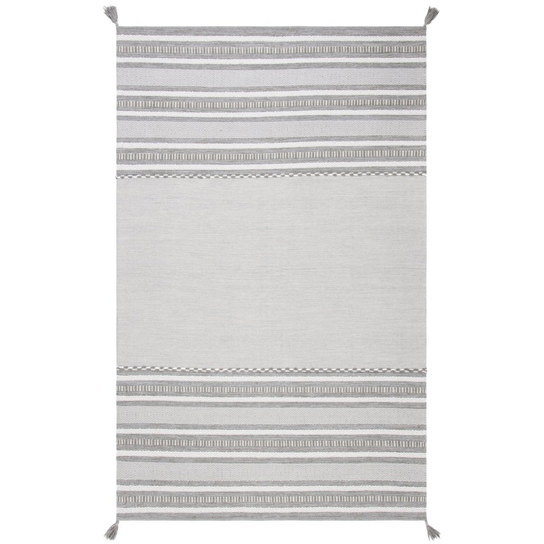 SAFAVIEH Montauk MTK215F Handwoven Grey / Ivory Rug Image 11