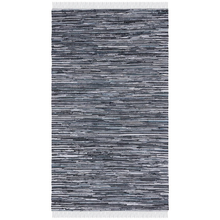 SAFAVIEH Montauk MTK251F Handwoven Grey / Black Rug Image 1