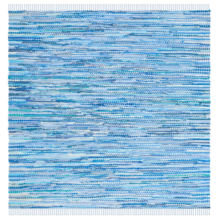 SAFAVIEH Montauk Collection MTK251M Handwoven Blue Rug Image 3