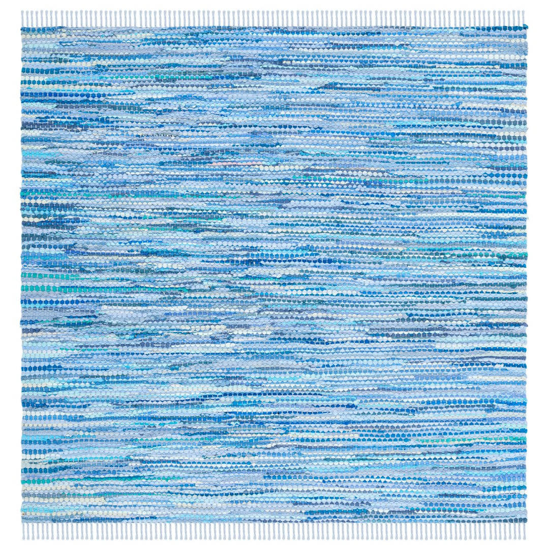 SAFAVIEH Montauk Collection MTK251M Handwoven Blue Rug Image 1