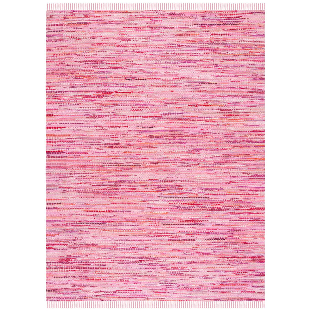 SAFAVIEH Montauk Collection MTK251U Handwoven Pink Rug Image 9