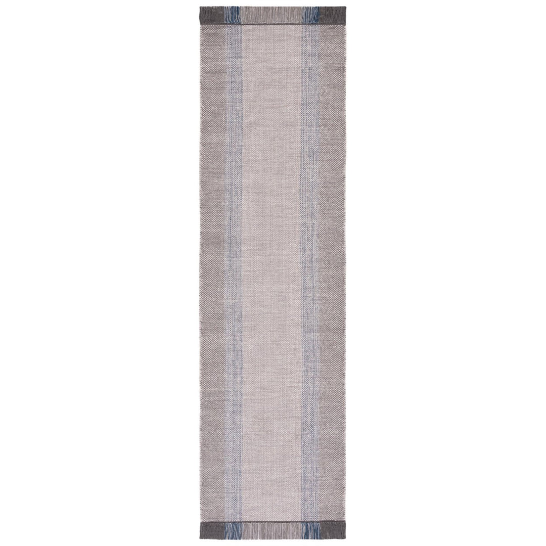 SAFAVIEH Montauk MTK301M Handwoven Blue / Grey Rug Image 1