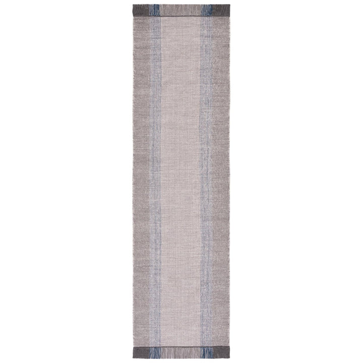 SAFAVIEH Montauk MTK301M Handwoven Blue / Grey Rug Image 1