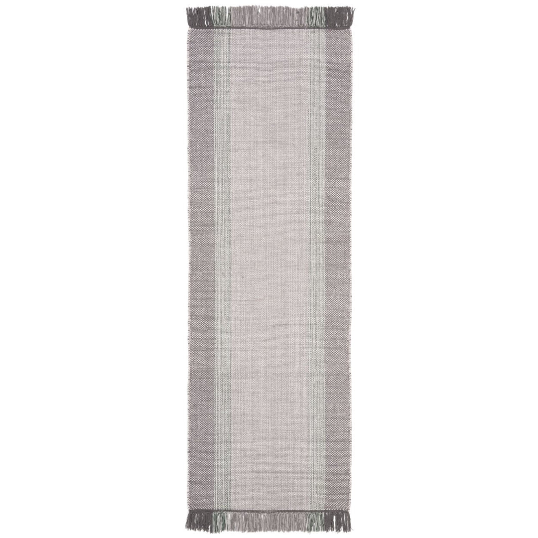 SAFAVIEH Montauk MTK301Y Handwoven Green / Grey Rug Image 1