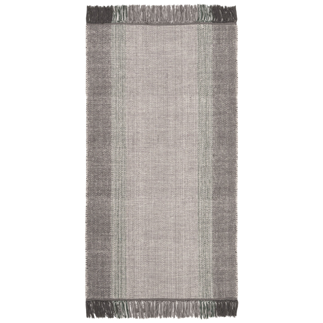 SAFAVIEH Montauk MTK301Y Handwoven Green / Grey Rug Image 1