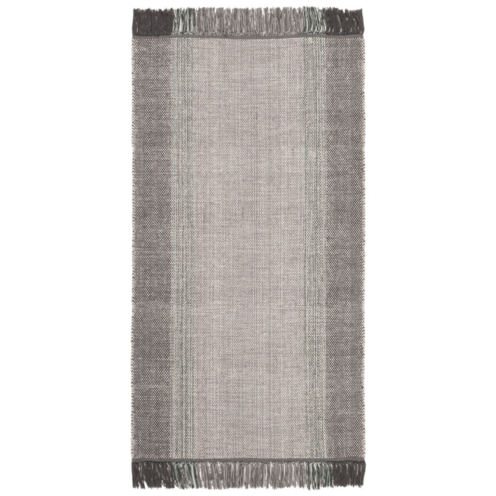 SAFAVIEH Montauk MTK301Y Handwoven Green / Grey Rug Image 1