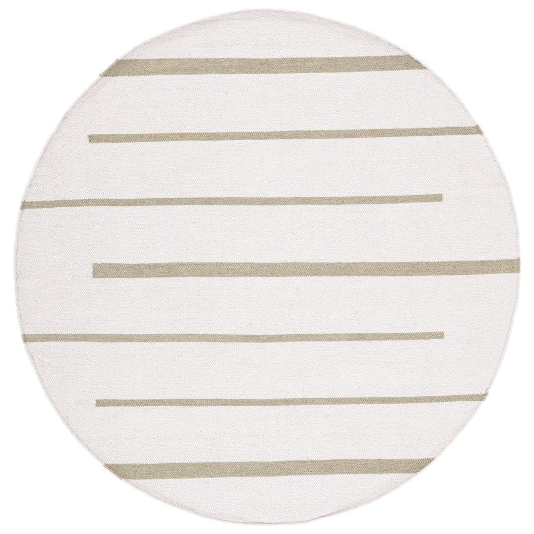 SAFAVIEH Montauk MTK311J Ivory / Light Green Rug Image 1