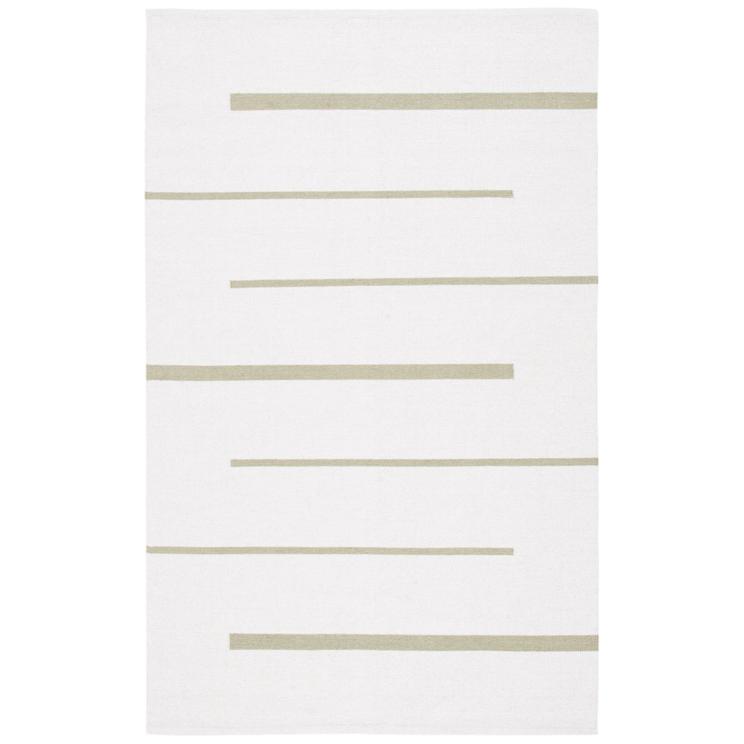 SAFAVIEH Montauk MTK311J Ivory / Light Green Rug Image 1