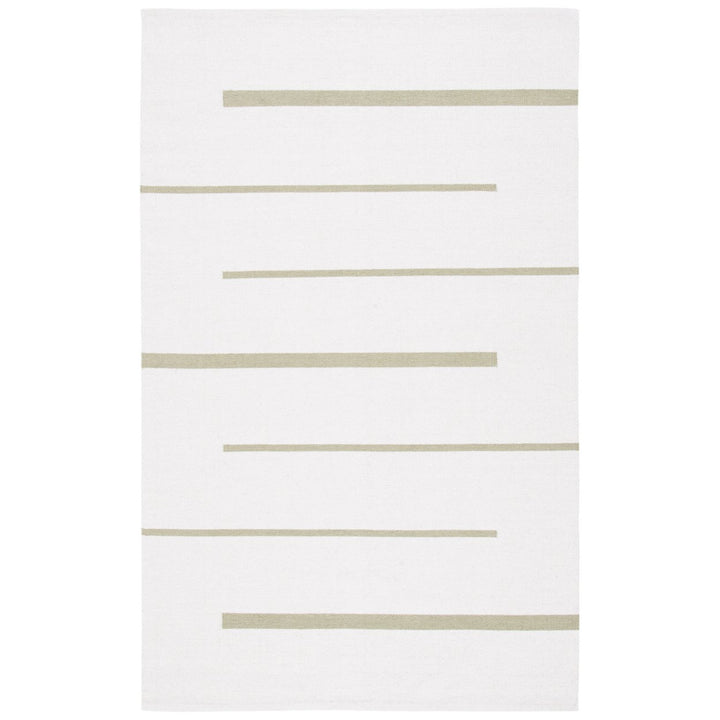 SAFAVIEH Montauk MTK311J Ivory / Light Green Rug Image 1