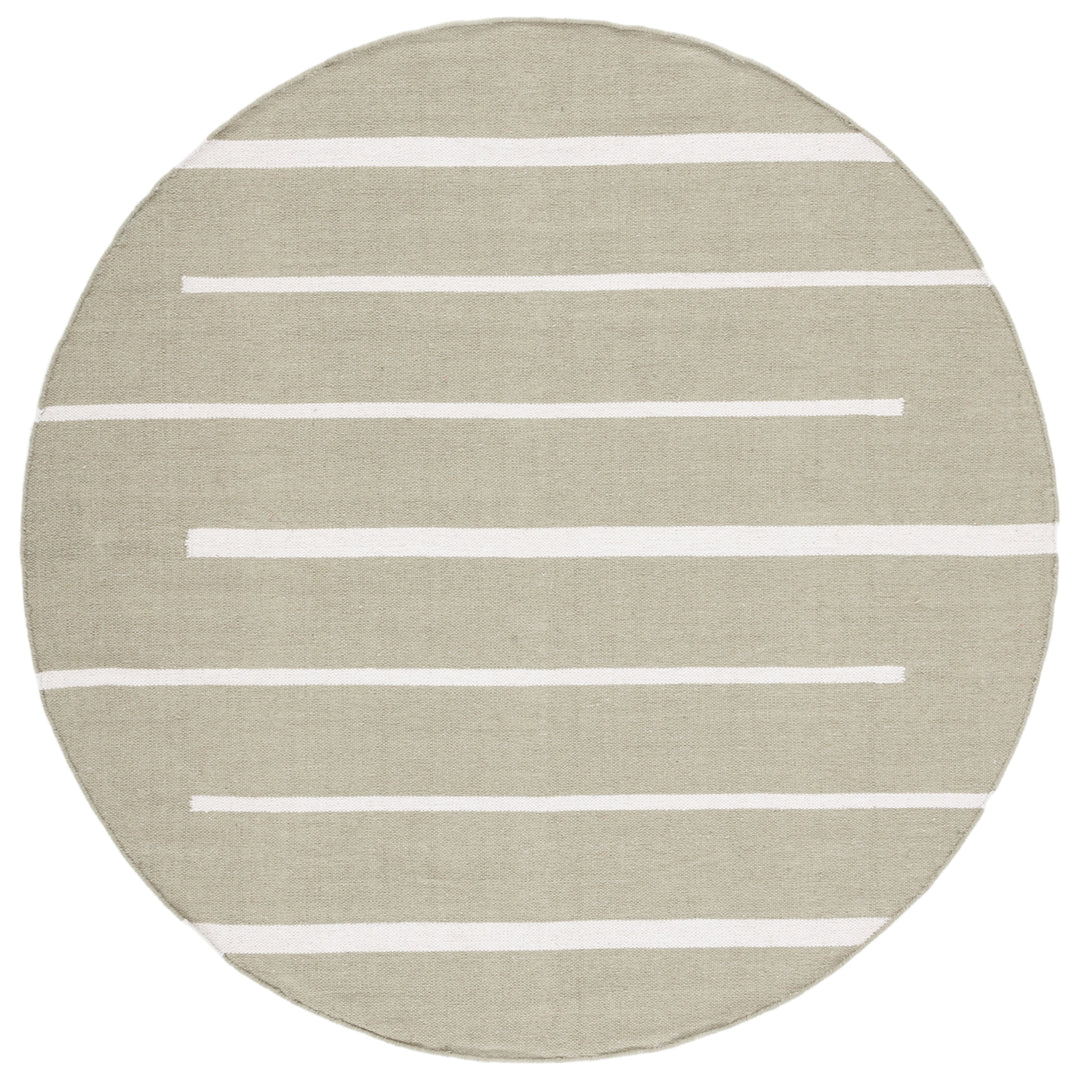 SAFAVIEH Montauk MTK311W Light Green / Ivory Rug Image 3