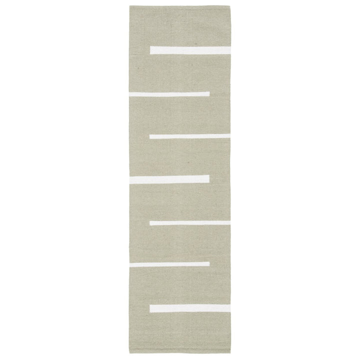 SAFAVIEH Montauk MTK311W Light Green / Ivory Rug Image 4