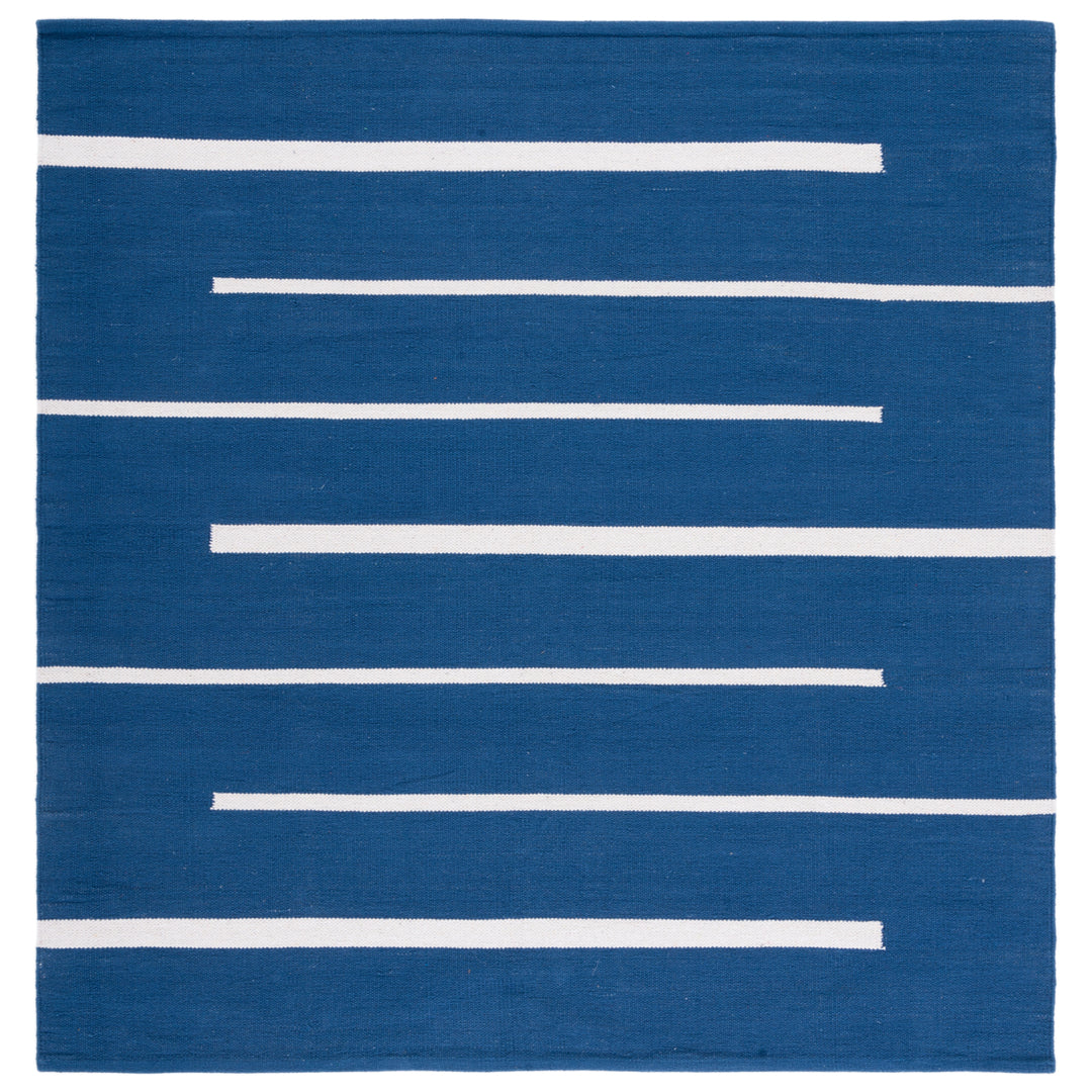 SAFAVIEH Montauk MTK311N Handwoven Navy / Ivory Rug Image 5