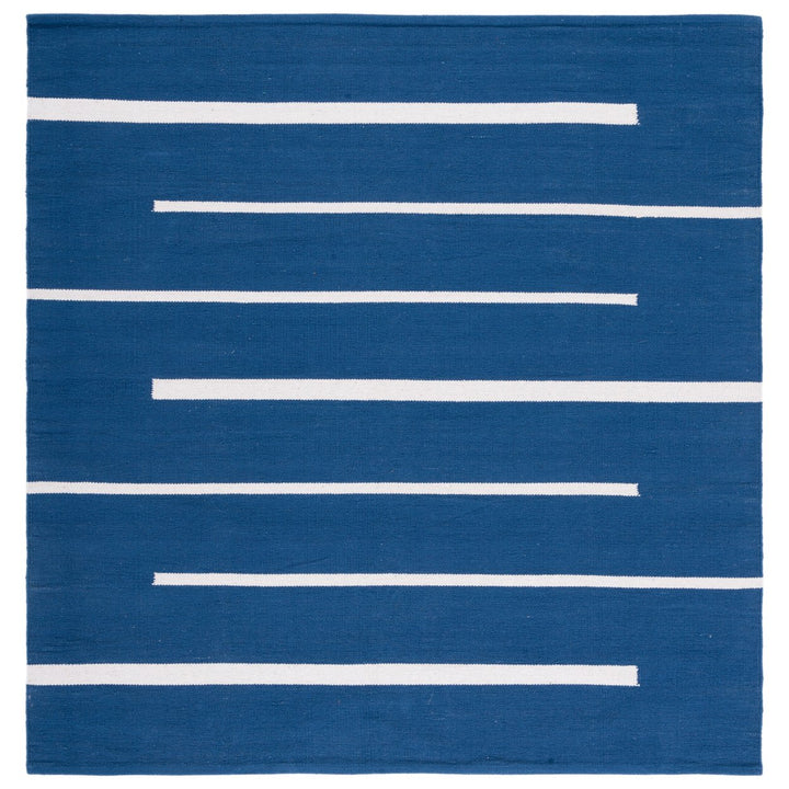 SAFAVIEH Montauk MTK311N Handwoven Navy / Ivory Rug Image 1