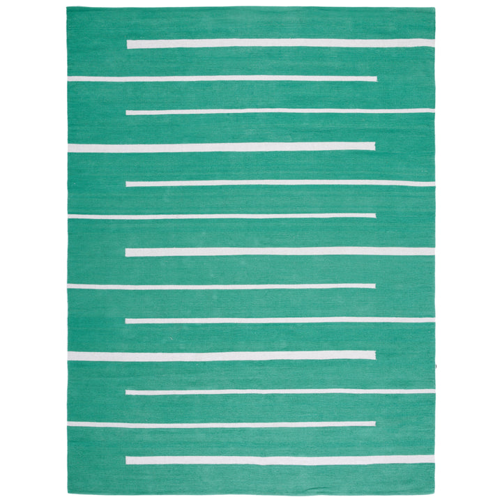 SAFAVIEH Montauk MTK311Y Handwoven Dark Green /Ivory Rug Image 1