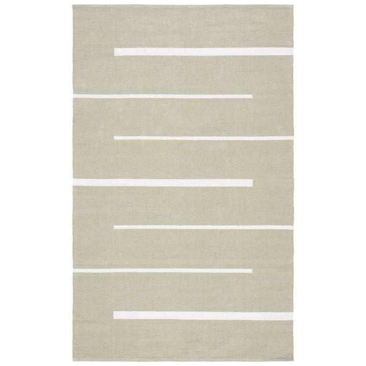 SAFAVIEH Montauk MTK311W Light Green / Ivory Rug Image 9