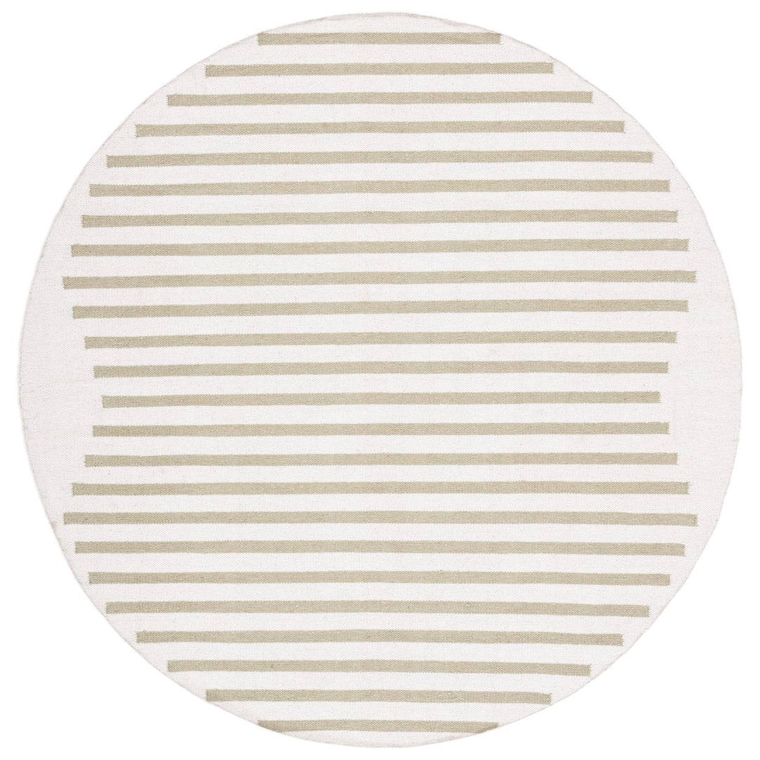 SAFAVIEH Montauk MTK313J Ivory / Light Green Rug Image 1