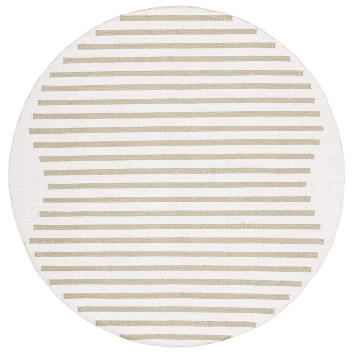 SAFAVIEH Montauk MTK313J Ivory / Light Green Rug Image 1