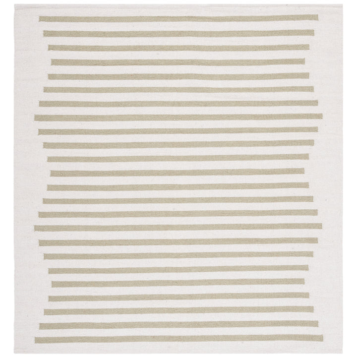 SAFAVIEH Montauk MTK313J Ivory / Light Green Rug Image 6