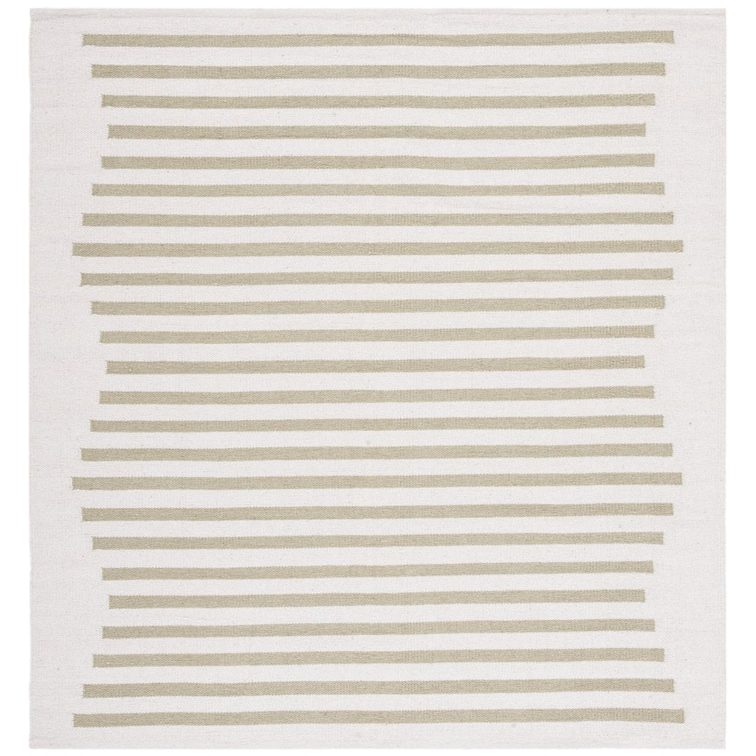 SAFAVIEH Montauk MTK313J Ivory / Light Green Rug Image 1