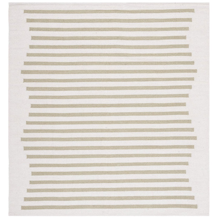 SAFAVIEH Montauk MTK313J Ivory / Light Green Rug Image 1