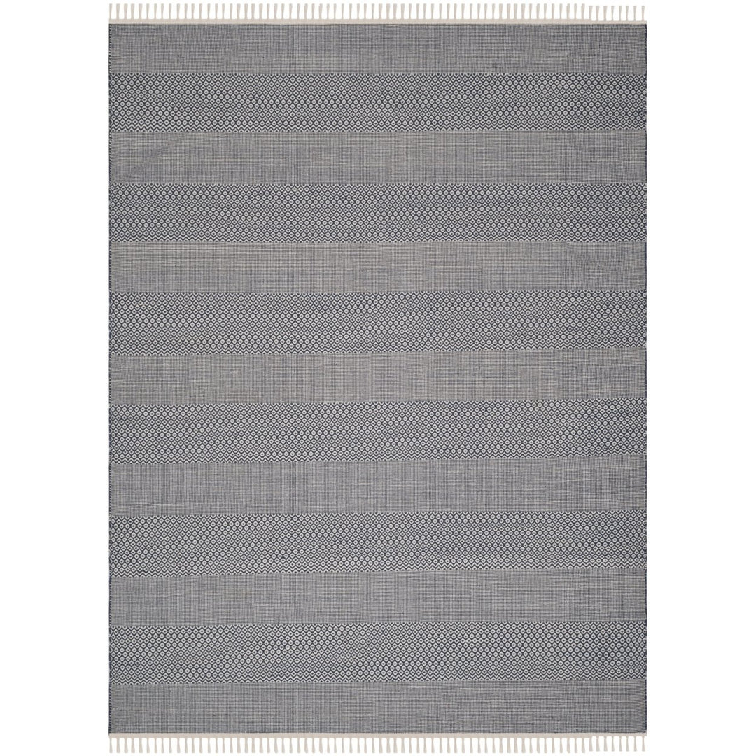 SAFAVIEH Montauk MTK330B Handwoven Ivory / Navy Rug Image 2