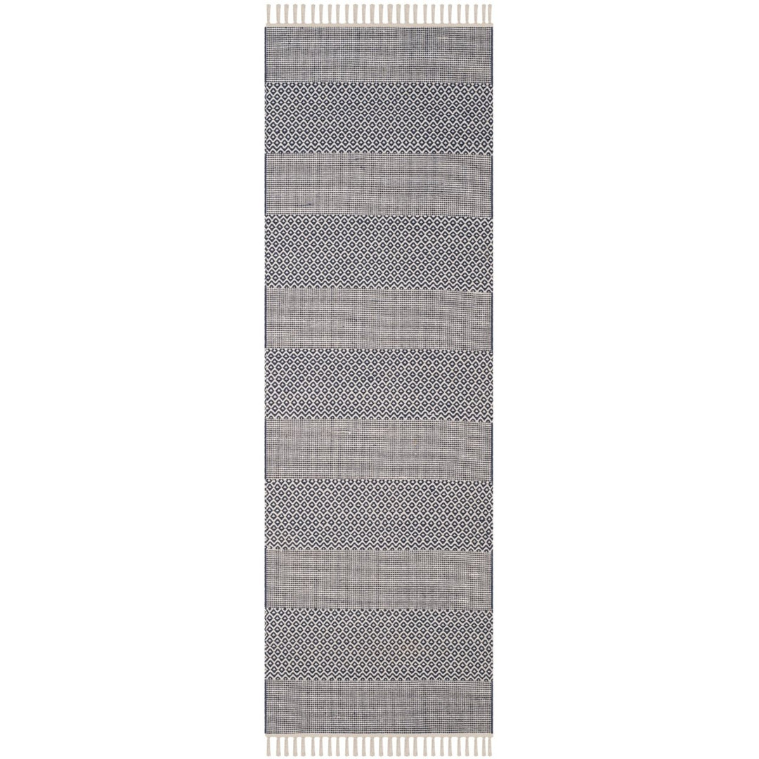 SAFAVIEH Montauk MTK330B Handwoven Ivory / Navy Rug Image 6