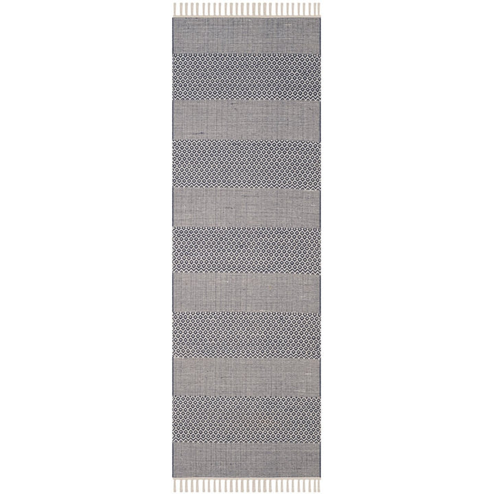 SAFAVIEH Montauk MTK330B Handwoven Ivory / Navy Rug Image 6