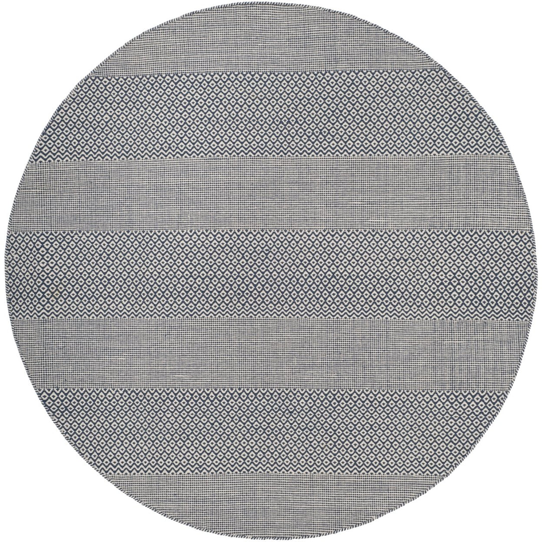 SAFAVIEH Montauk MTK330B Handwoven Ivory / Navy Rug Image 10