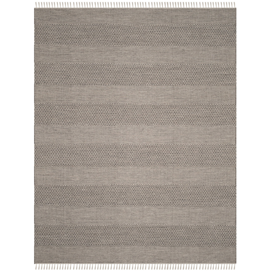 SAFAVIEH Montauk MTK330N Handwoven Ivory /Anthracite Rug Image 2