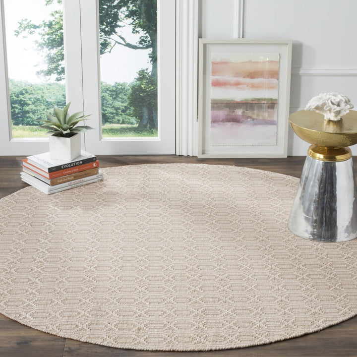 SAFAVIEH Montauk MTK333A Handwoven Ivory / Grey Rug Image 1