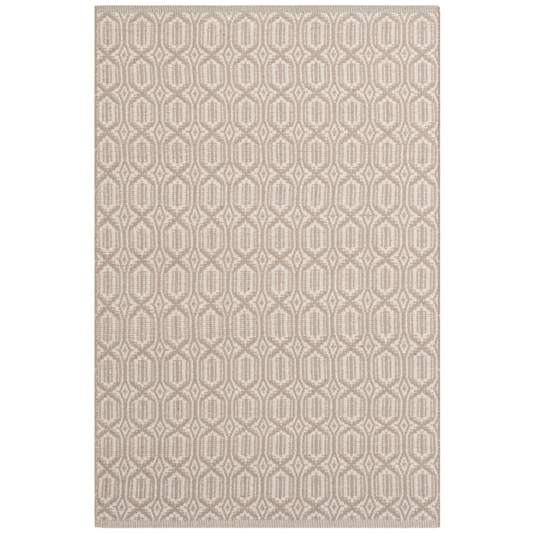 SAFAVIEH Montauk MTK333A Handwoven Ivory / Grey Rug Image 1