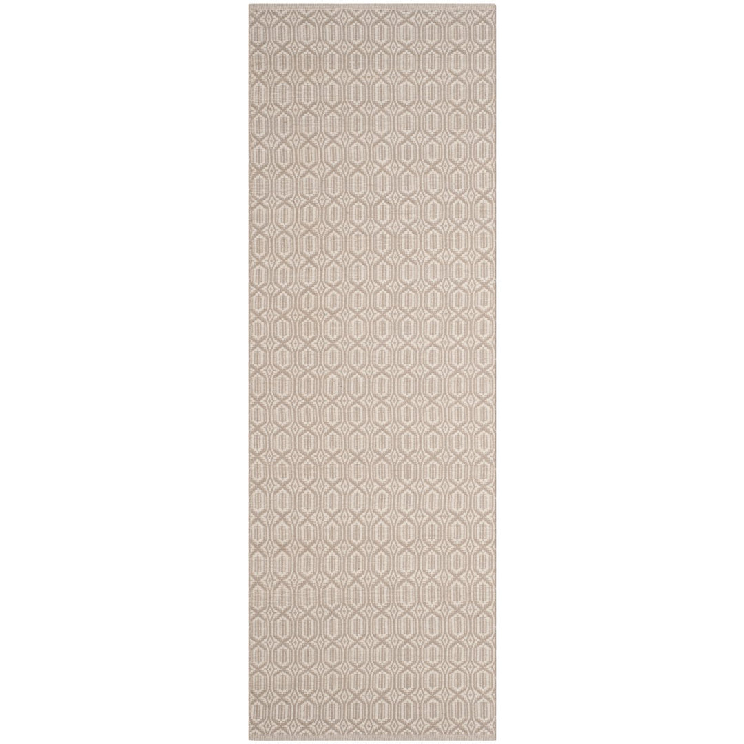 SAFAVIEH Montauk MTK333A Handwoven Ivory / Grey Rug Image 1