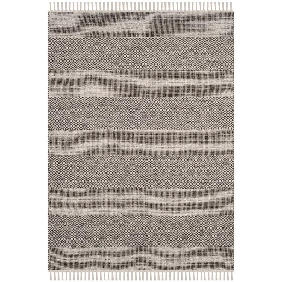 SAFAVIEH Montauk MTK330N Handwoven Ivory /Anthracite Rug Image 9