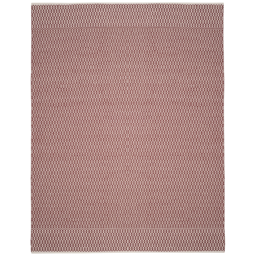 SAFAVIEH Montauk MTK339C Handwoven Ivory / Red Rug Image 1