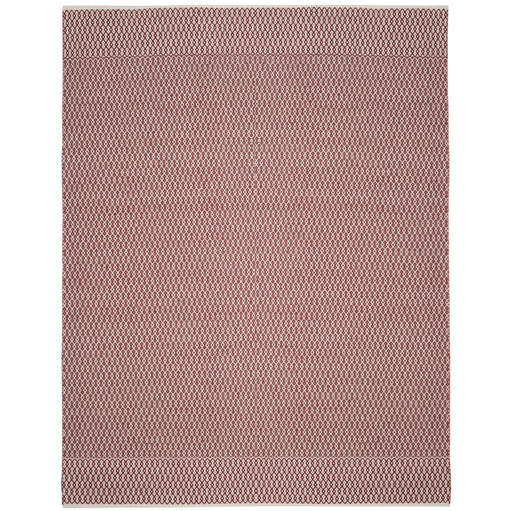 SAFAVIEH Montauk MTK339C Handwoven Ivory / Red Rug Image 1