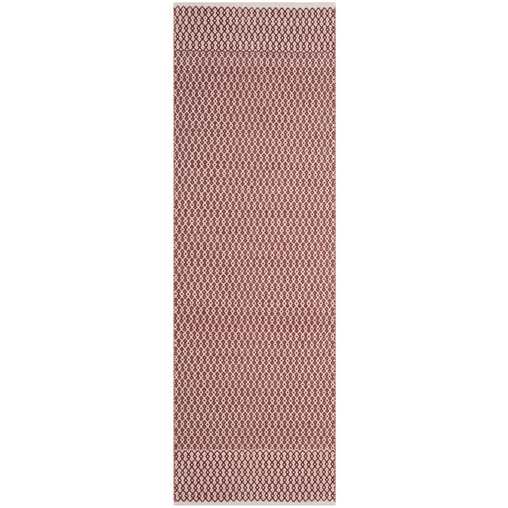 SAFAVIEH Montauk MTK339C Handwoven Ivory / Red Rug Image 2