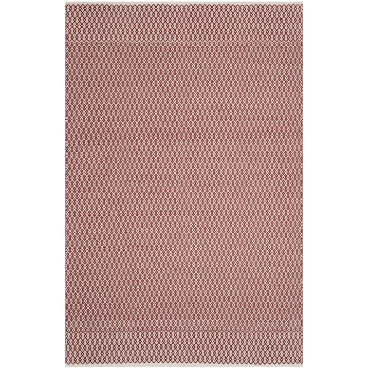 SAFAVIEH Montauk MTK339C Handwoven Ivory / Red Rug Image 8