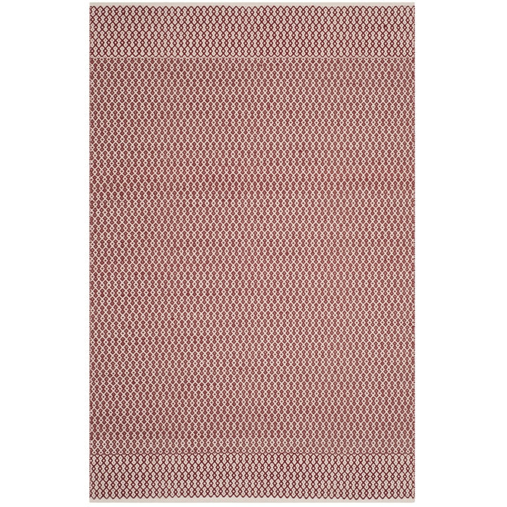 SAFAVIEH Montauk MTK339C Handwoven Ivory / Red Rug Image 1