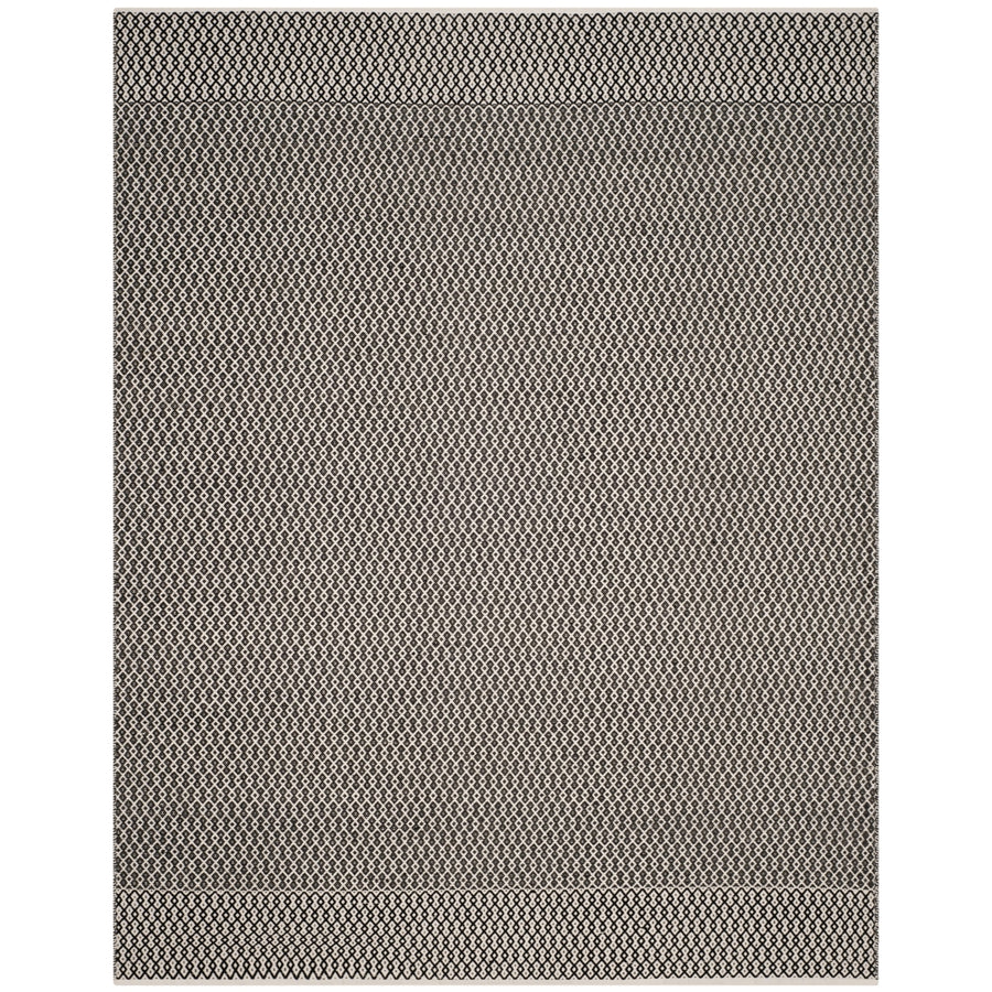 SAFAVIEH Montauk MTK339D Handwoven Ivory / Black Rug Image 1