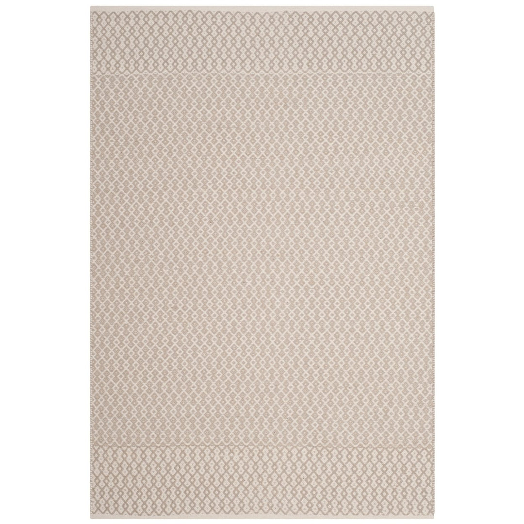 SAFAVIEH Montauk MTK339A Handwoven Ivory / Grey Rug Image 1