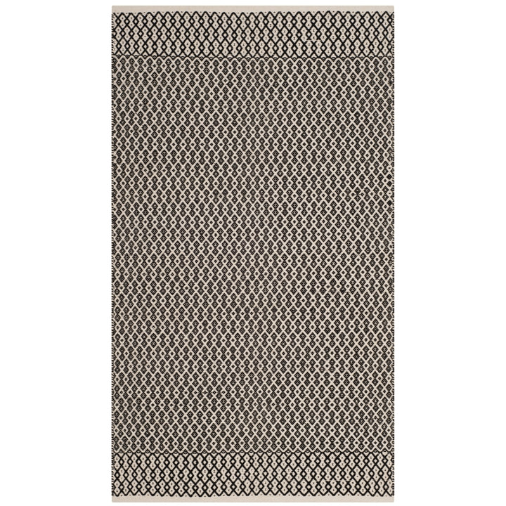 SAFAVIEH Montauk MTK339D Handwoven Ivory / Black Rug Image 6