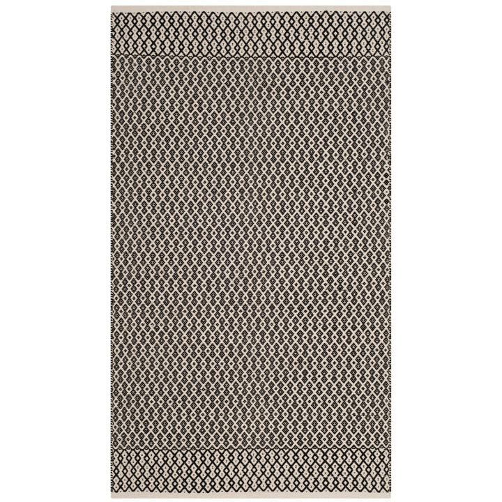 SAFAVIEH Montauk MTK339D Handwoven Ivory / Black Rug Image 1