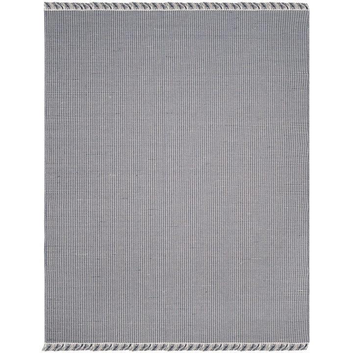 SAFAVIEH Montauk MTK340B Handwoven Ivory / Navy Rug Image 2