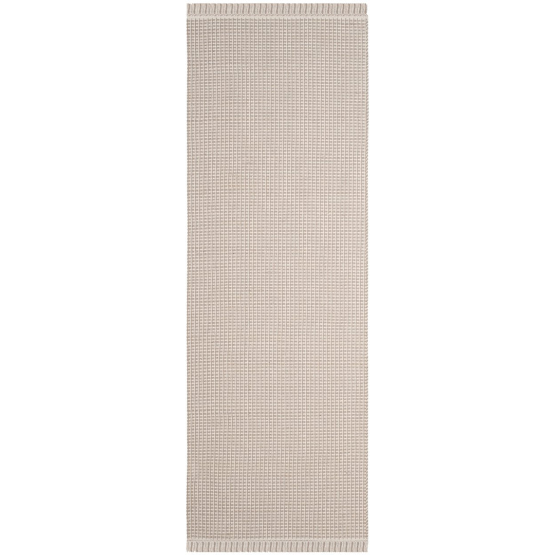 SAFAVIEH Montauk MTK340A Handwoven Ivory / Grey Rug Image 1