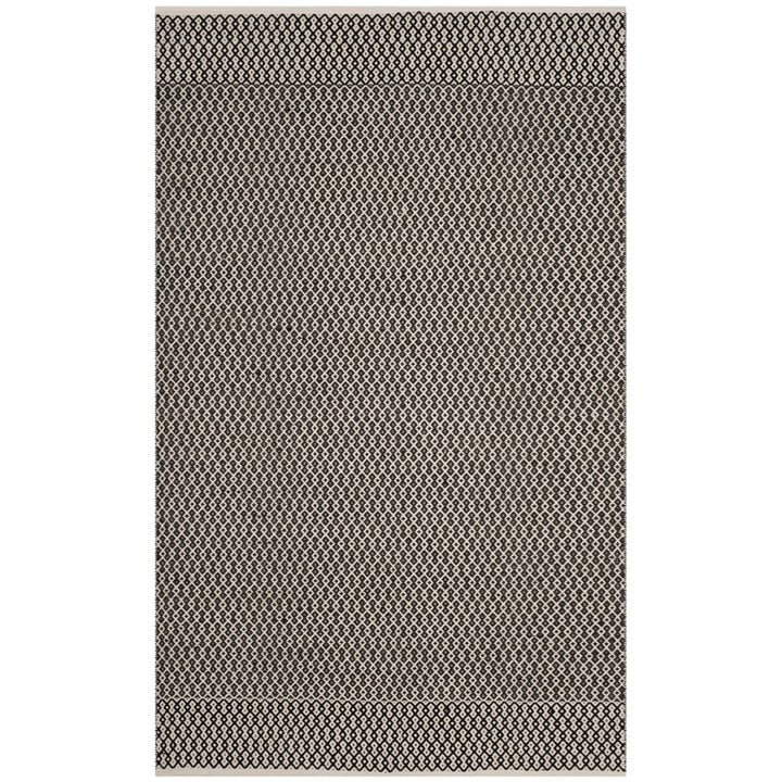 SAFAVIEH Montauk MTK339D Handwoven Ivory / Black Rug Image 1