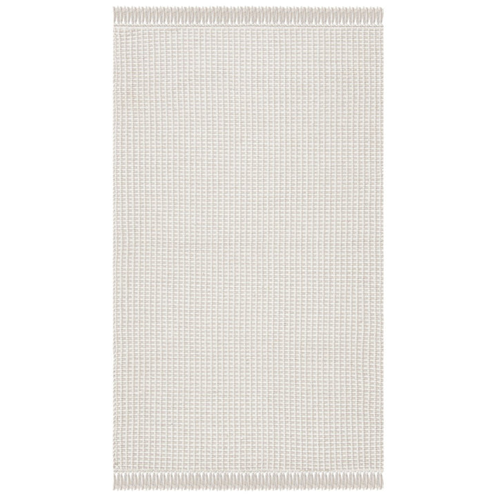 SAFAVIEH Montauk MTK340A Handwoven Ivory / Grey Rug Image 1