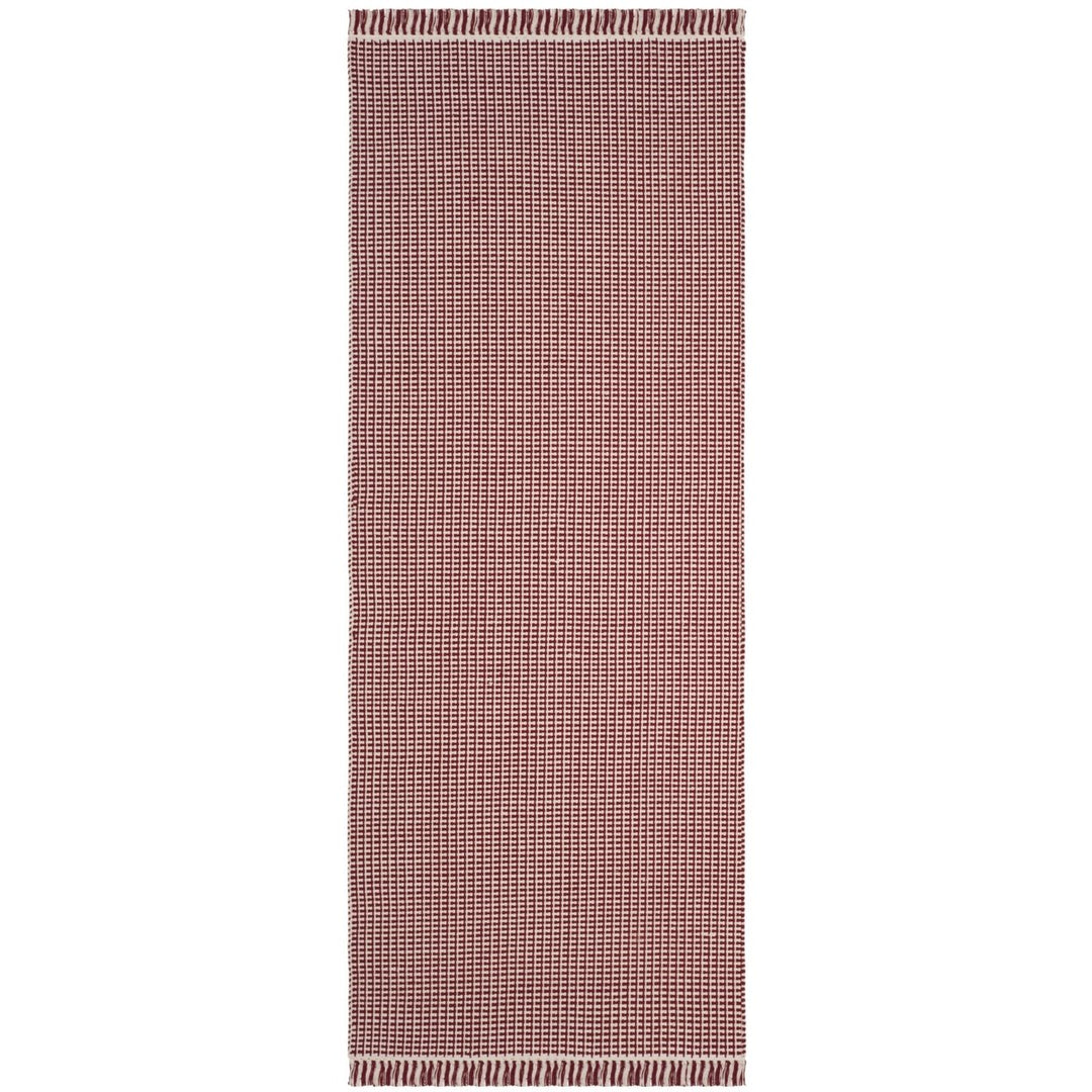 SAFAVIEH Montauk MTK340C Handwoven Ivory / Red Rug Image 1