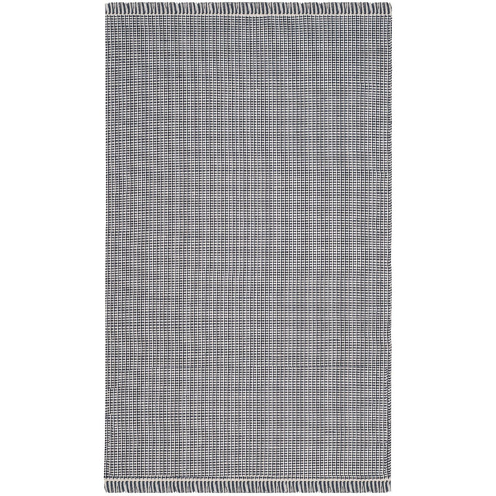 SAFAVIEH Montauk MTK340B Handwoven Ivory / Navy Rug Image 1